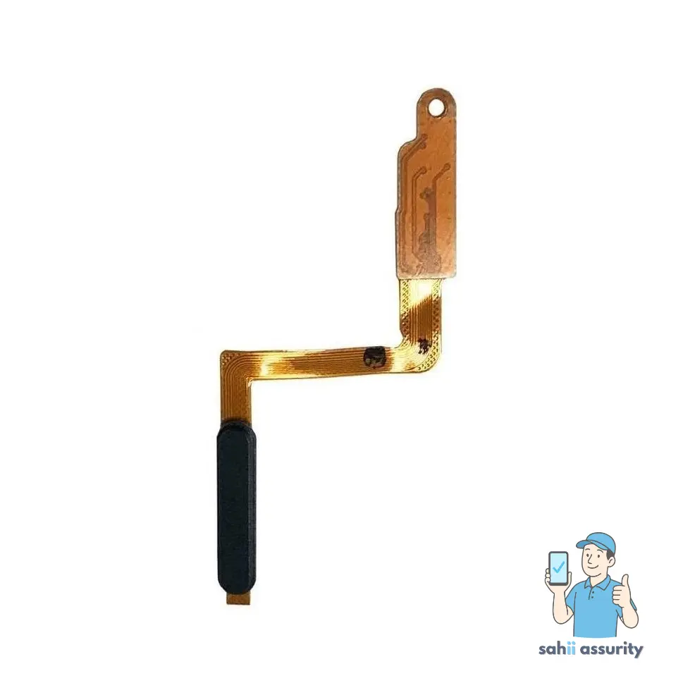 Fingerprint Sensor with Flex Cable for Samsung Galaxy A7 2018 White thumbnail